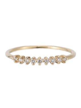 Jennie Kwon Brilliant Diamond Lace Ring